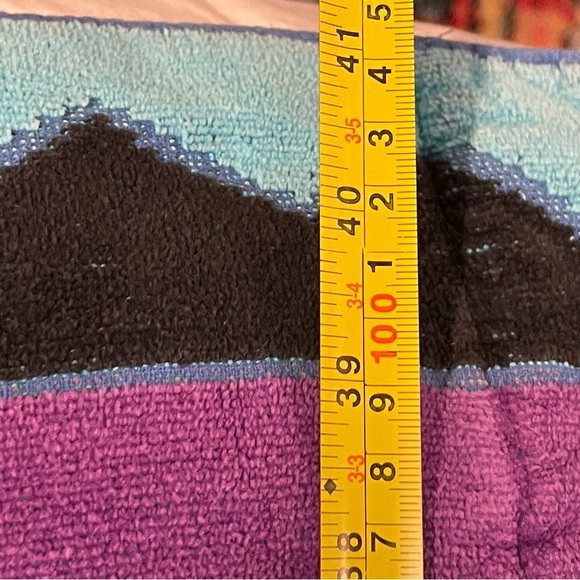 VINTAGE CYPRESS BY JUANA HEAVY COTTON TERRY BATH ROBE SUNRISE PINEAPPLE ONE SIZE - Picture 14 of 16